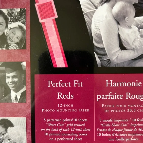 “Perfect Fit Reds” Photo Mounting Paper - Picture 2 of 3